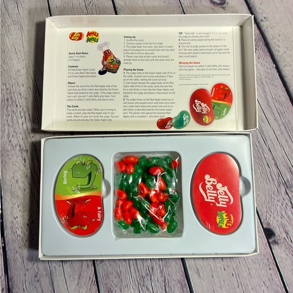 NEW Apples to Apples (JellyBelly Special Edition) Card Game w/ JellyBellys. - Picture 5 of 13